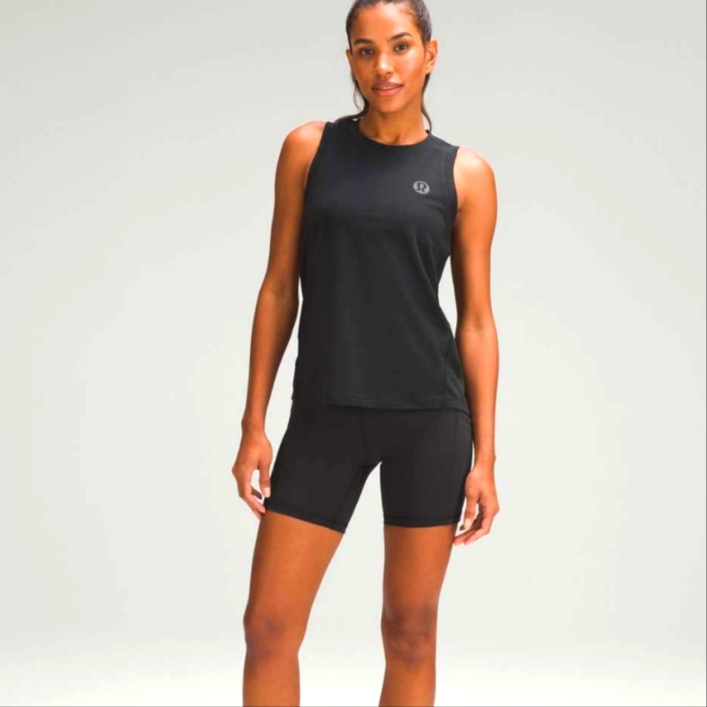 Lululemon Cotton-Blend Logo Training Tank